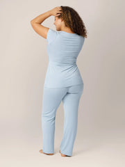 Kindred Bravely Davy Maternity & Nursing Pajama Set | Mist