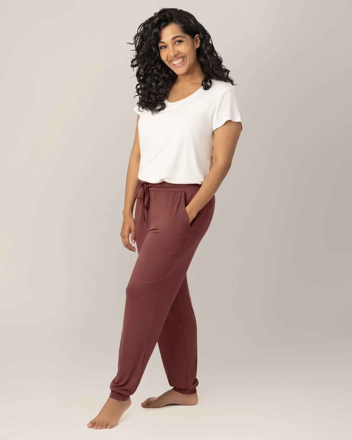 Kindred Bravely Everyday Lounge Jogger | Redwood